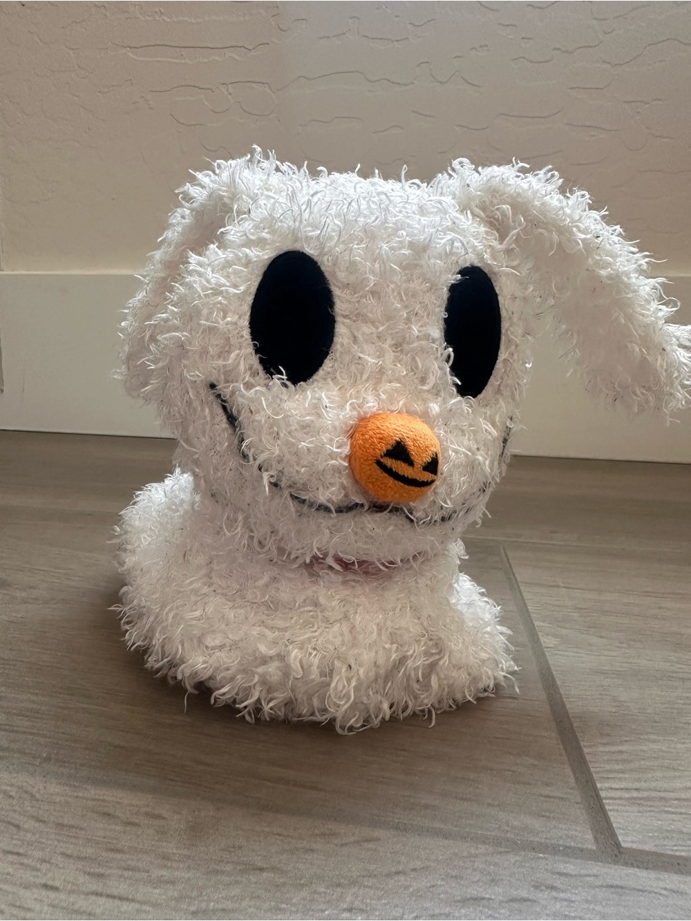 Disney Zero Toy with Orange Pumpkin Nose